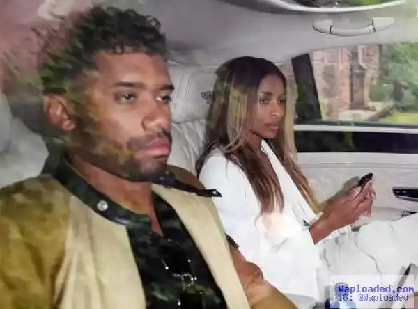 Ciara & Husband Jet Off After Wedding (Photos)